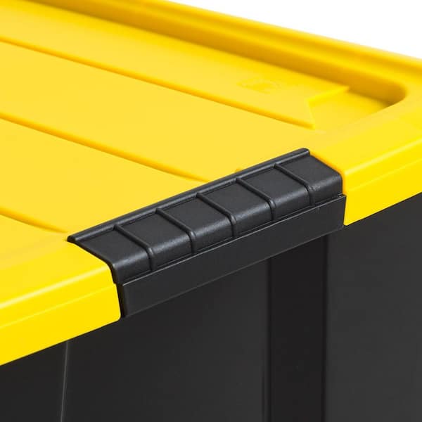 IRIS 60 Plastic Storage Boxes with Latching Lids