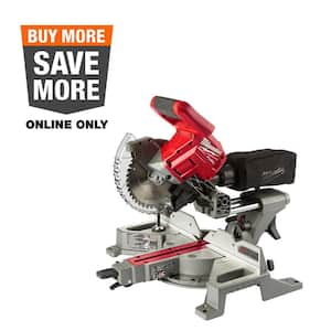 M18 FUEL 18V Lithium-Ion Brushless Cordless 7-1/4 in. Dual Bevel Sliding Compound Miter Saw (Tool-Only)