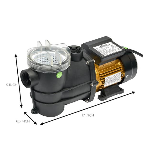 XtremepowerUS 3/4 2400 GPH Self Primming Above Ground Swimming