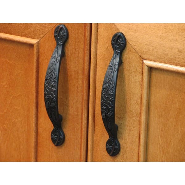 Stone Mill Hardware CP3070-OB Oil Rubbed Bronze Vineyard Harvest Cabinet Pull