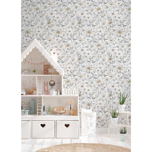 RoomMates Daisy Chain Vinyl Peel and Stick Wallpaper (28.29 sq. ft.)  RMK12091RL - The Home Depot