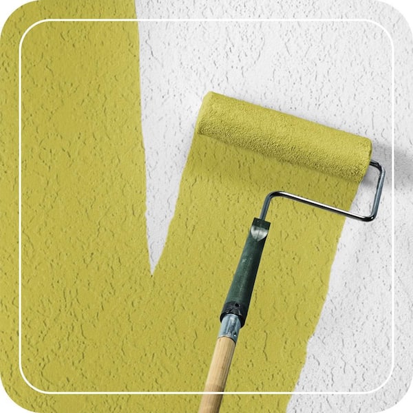 1 qt. #P340-5A Cilantro Lime Semi-Gloss Exterior Stain-Blocking Paint and Primer