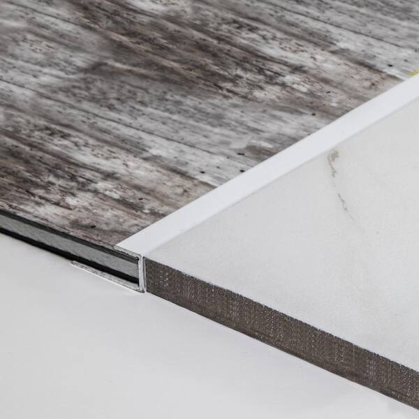 Aluminum Lvt Square Shape Tap, Tile Transition Strip