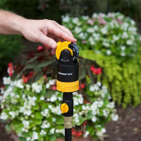 Melnor 6 Pattern Flow Control Sprinkler on Tripod 15752 - The Home
