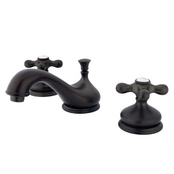 Kingston Brass Granby 8 in. Widespread 2-Handle Bathroom Faucet in Oil Rubbed Bronze