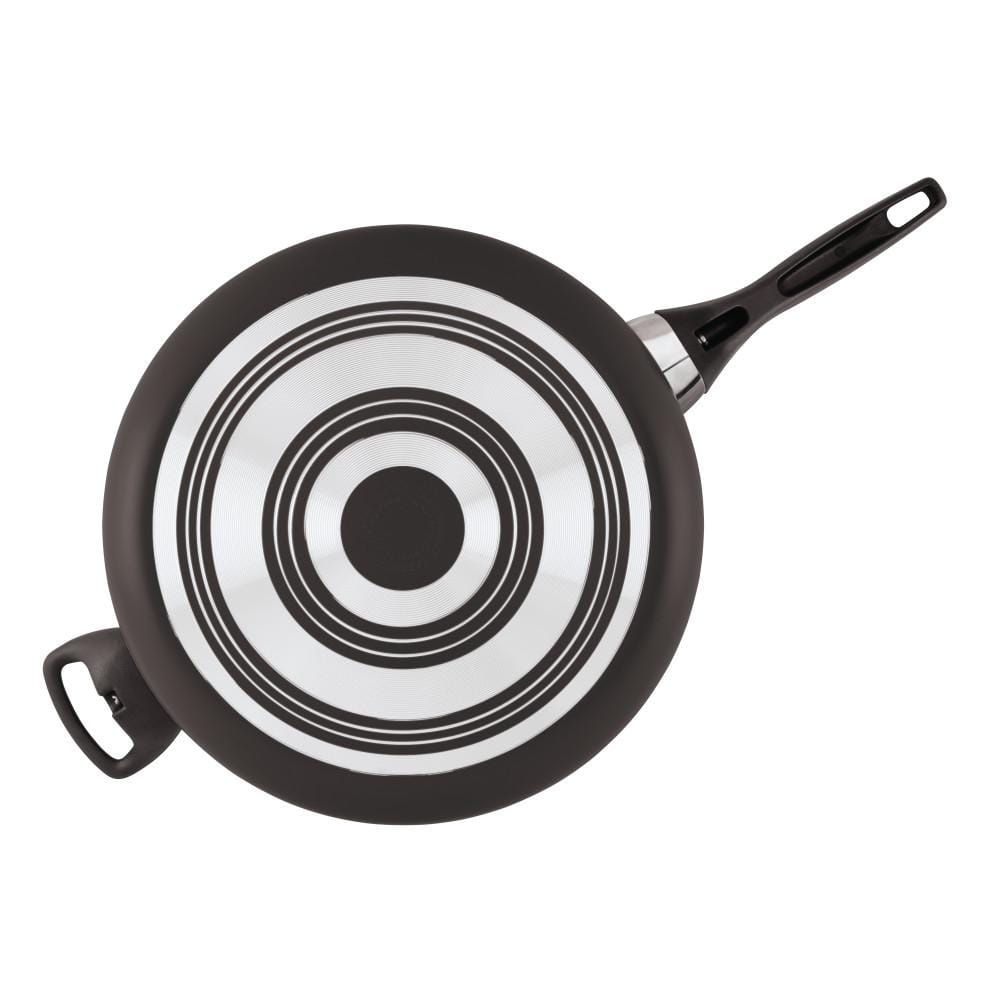 Farberware Black Nonstick Aluminum 6-Quart Jumbo Cooker with Lid