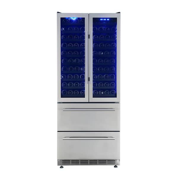 Forno Campania 32 in. Dual Zone Beverage and Wine Cooler in