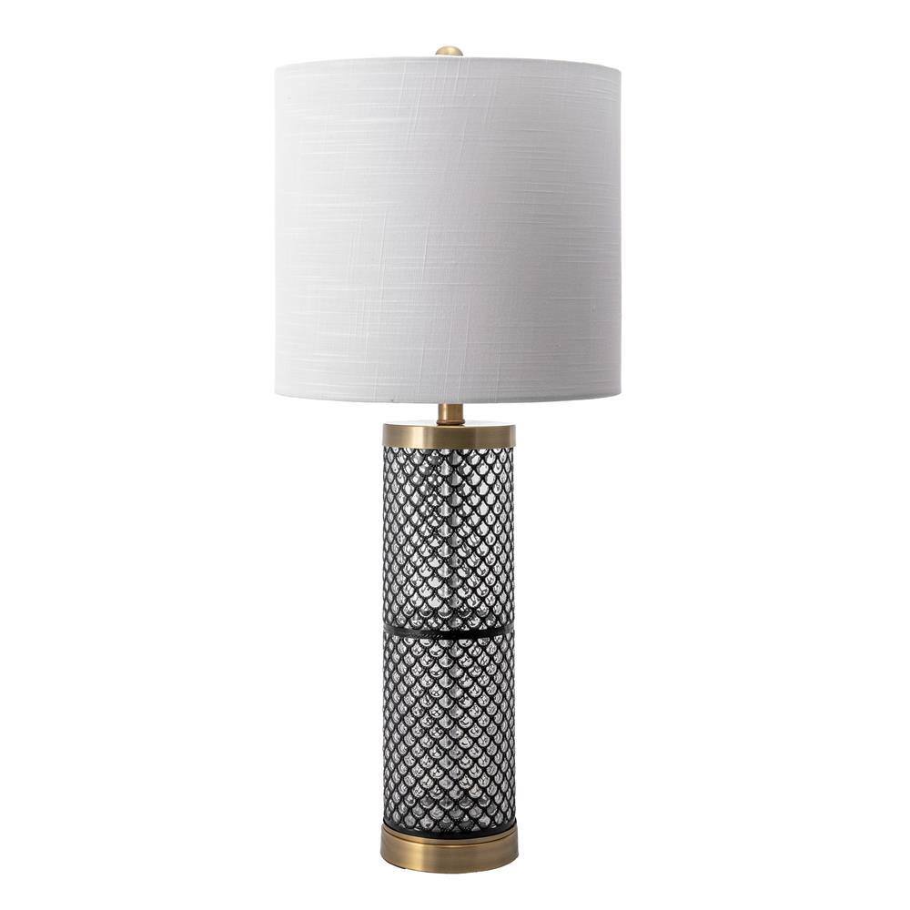nuLOOM Newport 31 in. Black Contemporary Table Lamp, Dimmable MCT18AA