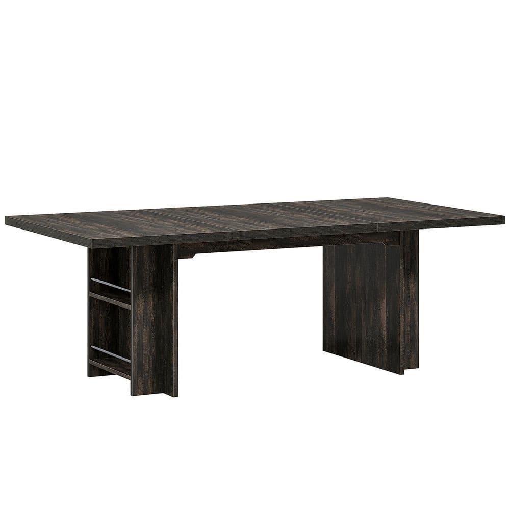 TRIBESIGNS WAY TO ORIGIN Halseey 63 in. Rectangular Vintage Brown