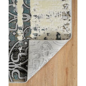 Winslow Mariah Gray 5 ft. x 7 ft. 6 in. Area Rug