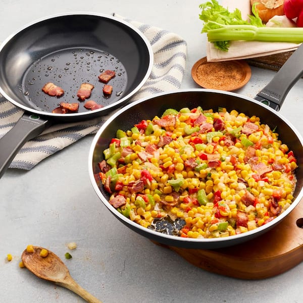 HENCKELS Nola 2-Piece Aluminum Ceramic Nonstick Fry Pan Set