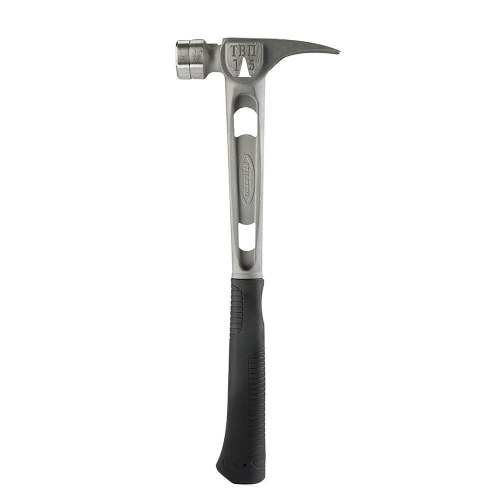 Stiletto 15 oz. TiBone Smooth Face Hammer with 18 in. Straight Handle
