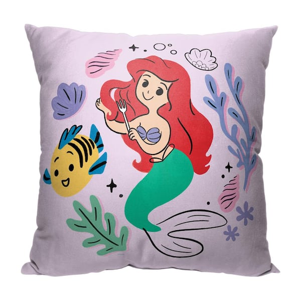 THE NORTHWEST GROUP Disney Little Mermaid Classic Doodle Ariel Printed ...