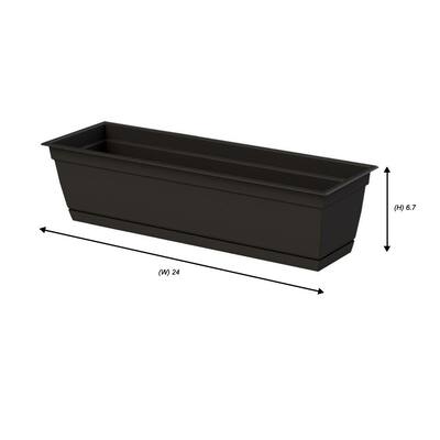 Plastic - Window Boxes - Planters - The Home Depot