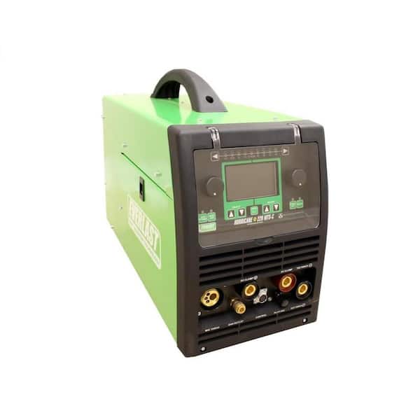 Everlast 225 Amp HURRICANE 220 MTS-C 120/240 Volts AC Voltage Input AC/DC MIG/TIG/Stick Multi-Process Welder with Plasma
