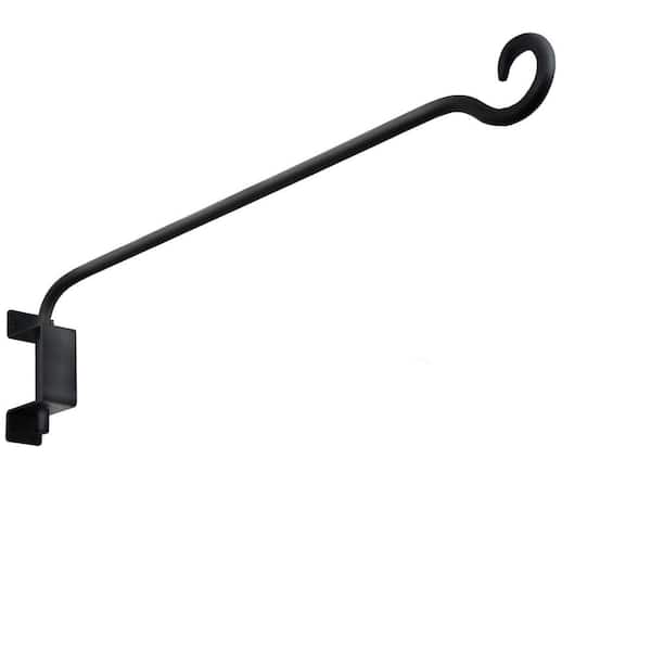 Unbranded 22 in. Metal Shepard's Hooks for Outdoor, Outdoor Hummingbird Feeder Hooks (1-Pack)