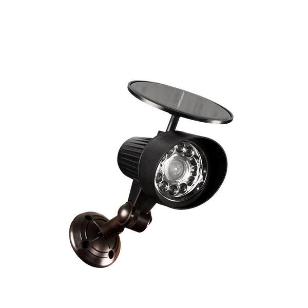Gorilla Playsets LED Black Solar Spot Light