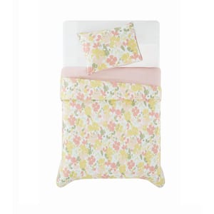 Garden 5-Piece Multi Floral Polyester Twin/Twin XL Bed in a Bag