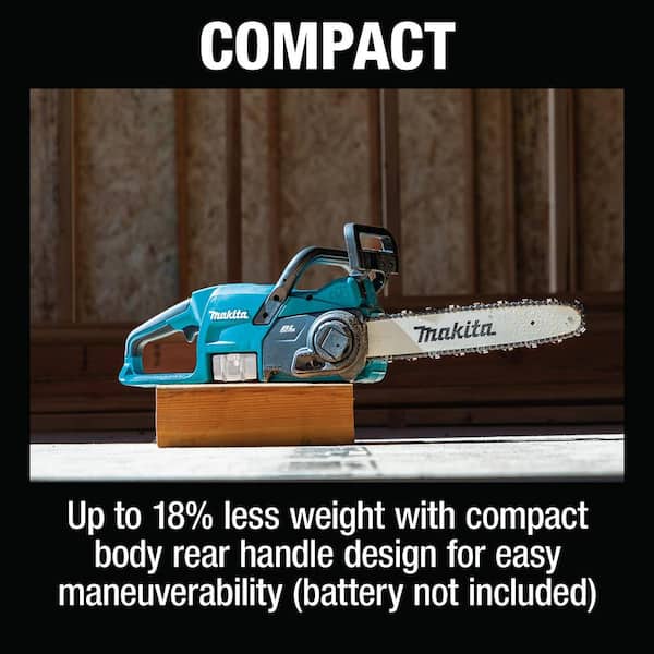 Makita LXT 14 in. 18V Lithium-Ion Brushless Battery Electric Chainsaw (Tool  Only) XCU11Z The Home Depot