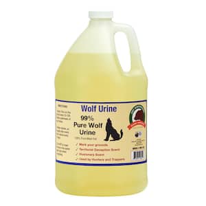 Wolf Urine 128 oz. Outdoor Organic Spray on Animal Deterrent Killer 128 oz. Bottle
