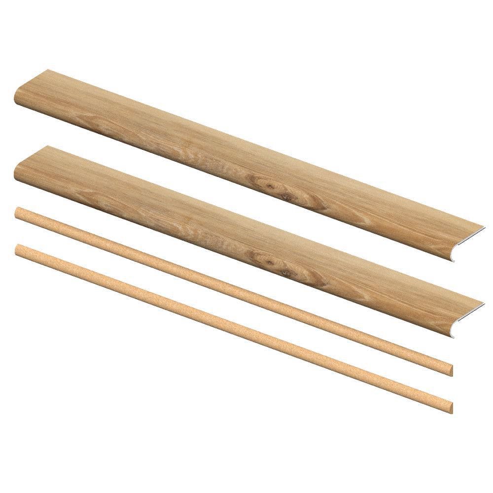 Sundance Canyon Hickory 6.5mm x 46in x 5in Exact Match Round Nose Open Stair Return/Landing Kit (2-Pack) price history on PriceWatchPro