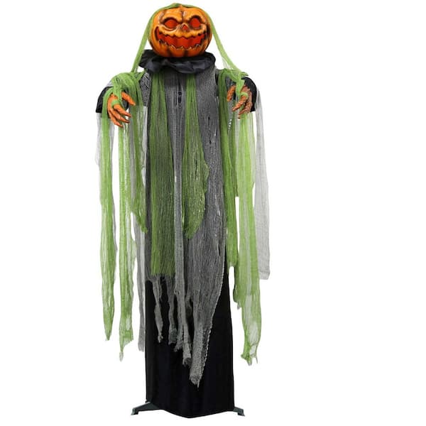 74.8 in. H Battery Operated Large Animated Root of Evil Prop with Spooky Sound Halloween Yard Decoration, Easy Assembly