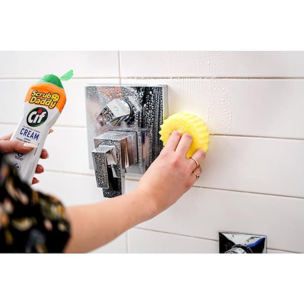 cif cream kitchen bath cleaner lemon