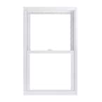 27.75 in. x 45.25 in. 70 Pro Series Low-E Argon Glass Double Hung White Vinyl Replacement Window, Screen Incl