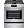 Frigidaire 30 in. 5 cu. ft. Front Control Gas Range in Stainless Steel ...