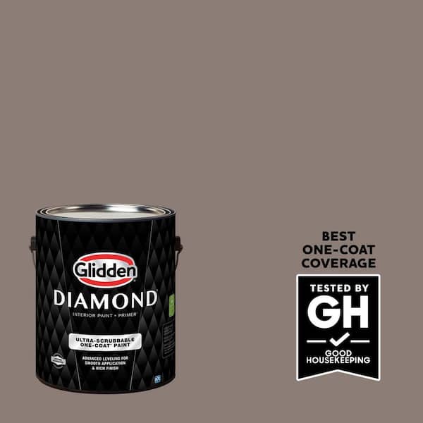 1 gal. PPG1017-5 Cinnamon Toast Semi-Gloss Interior Paint with Primer