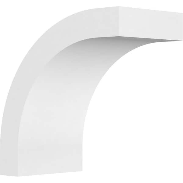Ekena Millwork 3"W x 6"D x 6"H Standard Heritage Architectural Grade PVC Knee Brace