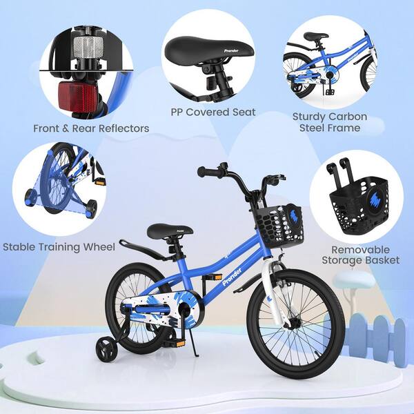 Blue bike for hot sale 4 year old