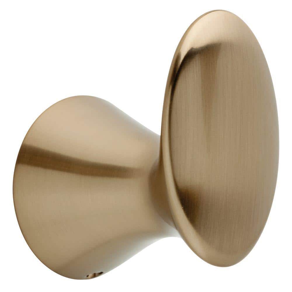 Delta Lahara Single Towel Hook in Champagne Bronze 73835-CZ - The Home Depot