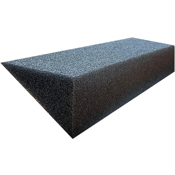 FR 4 ft. Foam Filter Plastic Gutter Guard for 6 in. K-Style (8-Pack)