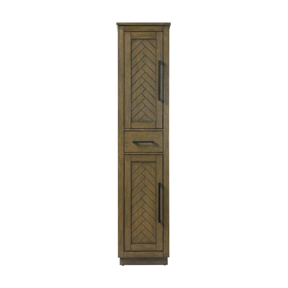 18 in. W x 72 in. D x in. H Brown Freestanding Linen Cabinet price history on PriceWatchPro