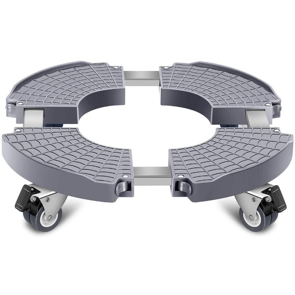 Angel Sar 3.7 lbs. Adjustable Patio Umbrella Base Cart in