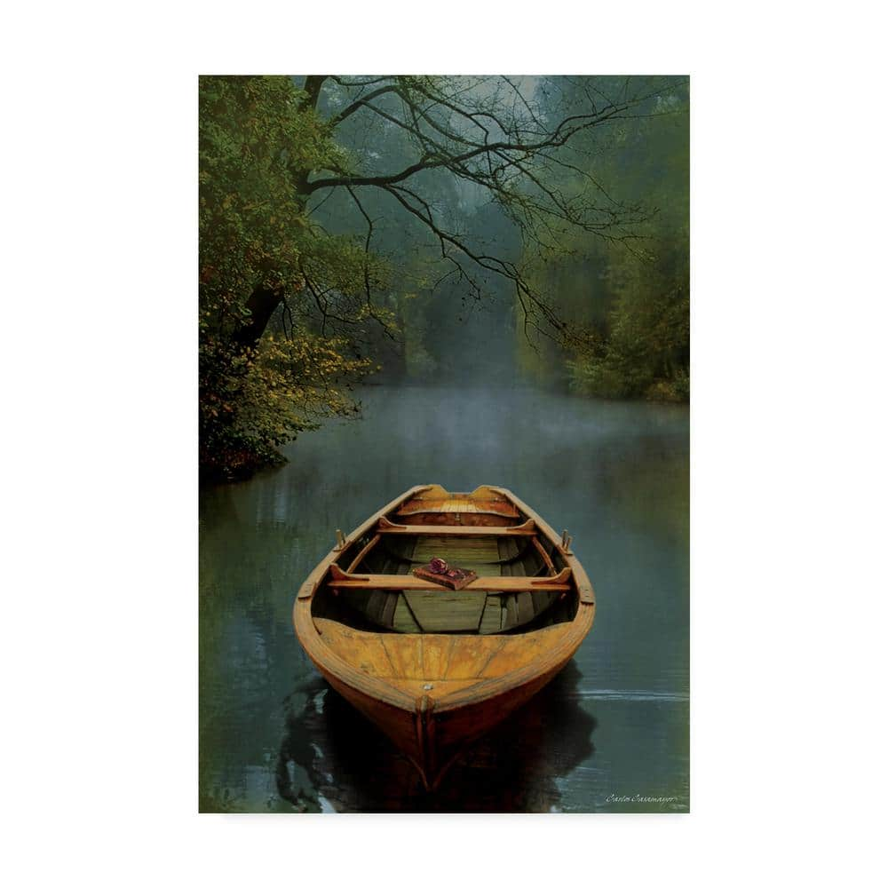 Trademark Fine Art The Old Lake by Carlos Casamayor Hidden Frame