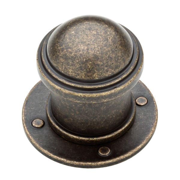 Liberty Liberty Industrial 1-1/2 in. (38 mm) Round Warm Chestnut Cabinet Knob