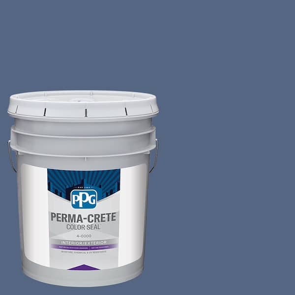 Color Seal 5 gal. PPG1165-6 Stained Glass Satin Interior/Exterior Concrete Stain