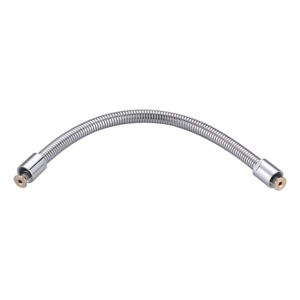 WOWOW Pre-Rinse 18.5 in. Stainless Steel Flexible Hose for Commercial Sink Faucet