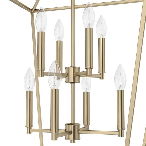 Hunter - Laurel Ridge 8-Light Alturas Gold Lantern Pendant Light