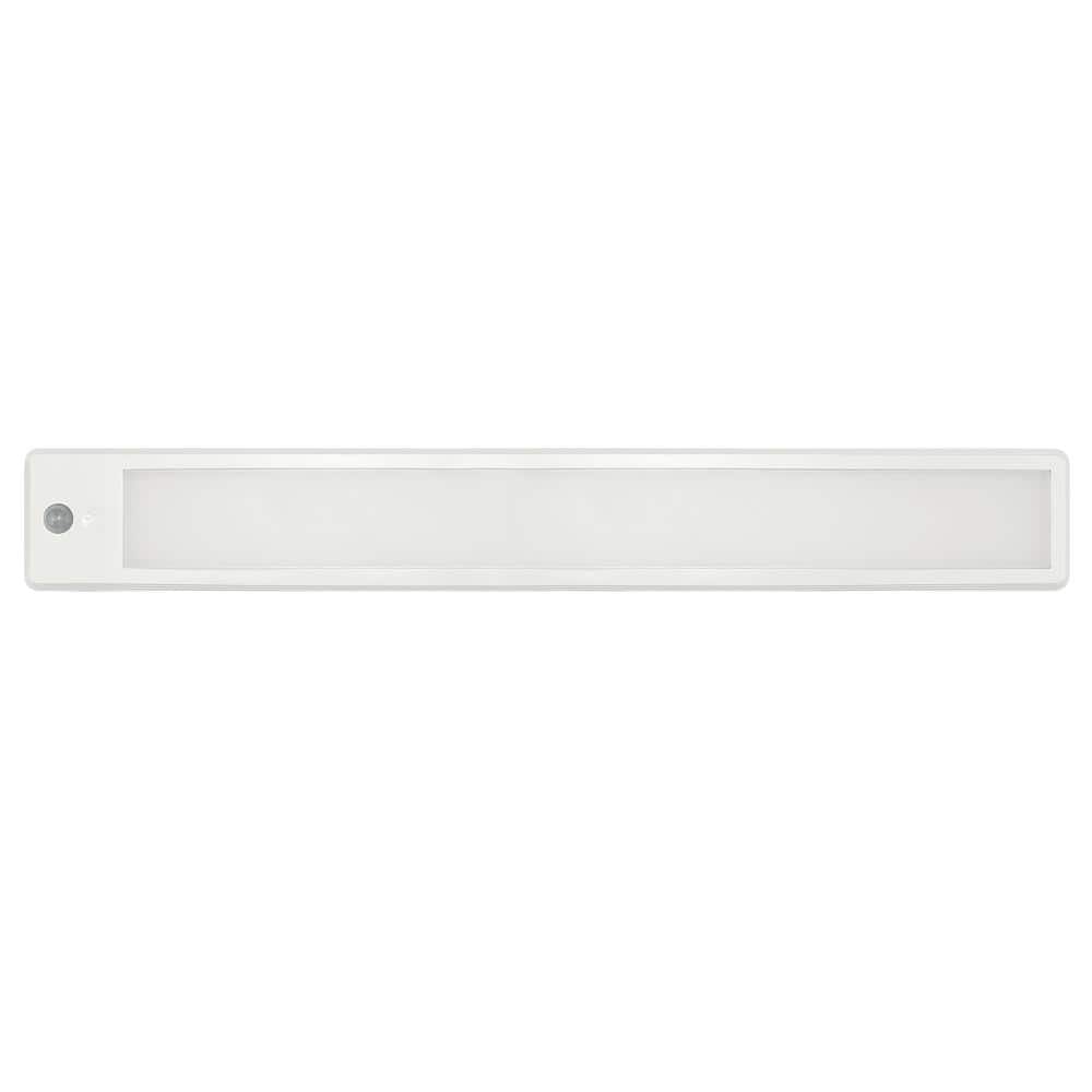 PRIVATE BRAND UNBRANDED 18 in. Rechargeable Dimmable LED Adjustable Color  Temperature Bar Light with Dusk to Dawn and Motion Sensor BRL018PIR-LI -  The Home Depot