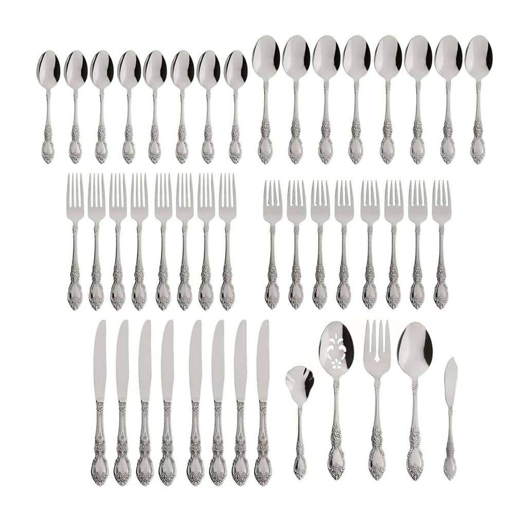 Oneida Wordsworth 45 Piece Everyday Flatware Set