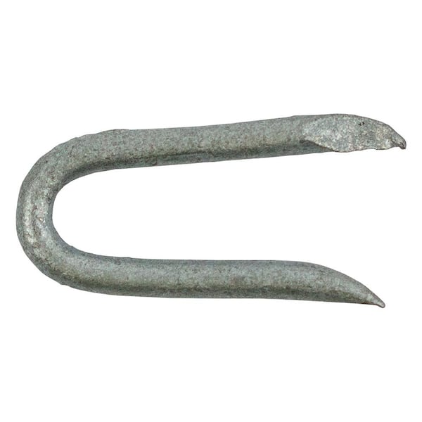 1-1/2 " Barbed HDG Galvanized Fence Staples 5 Lbs 