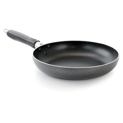 8 in. Aluminum Nonstick Frying Pan in Gray