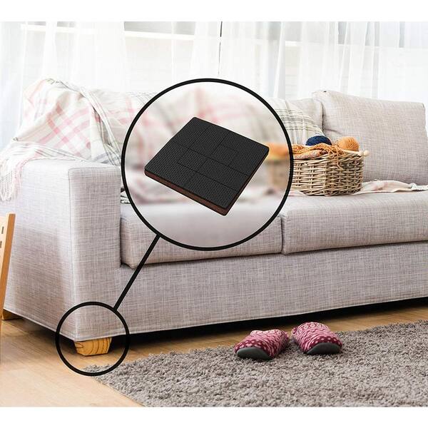 Slipstick Gorillapads 4 In 3 Layer Pucture Proof Furniture Gripper Pads 12 Pack Cb141 2pk The Home Depot Slipstick Gorillapads 4 In 3 Layer, How To Make Furniture Pads Stick