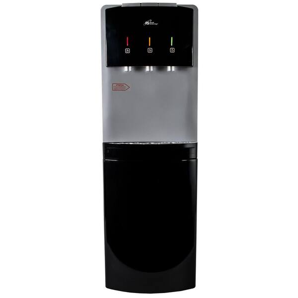 ROYAL SOVEREIGN RWD-900B Premium Tri-Temperature Top Load Water Dispenser in Silver and Black - 1