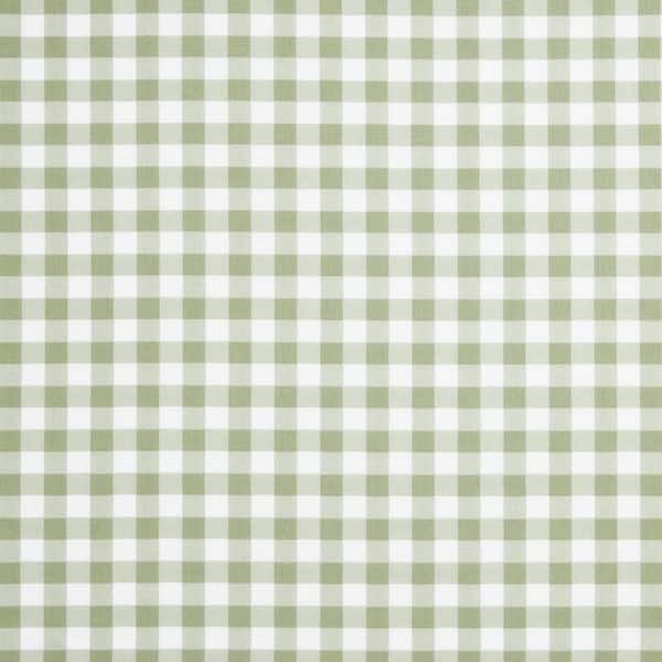 The Company Store Gingham Moss Organic Cotton Percale
