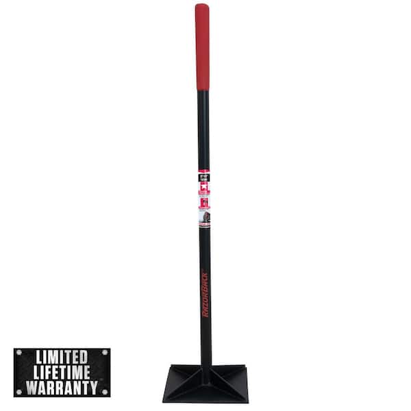 Razor-Back - 10 in. x 10 in. Steel Tamper