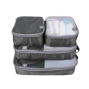 Charcoal Soft Packing Organizers (Set of 4)